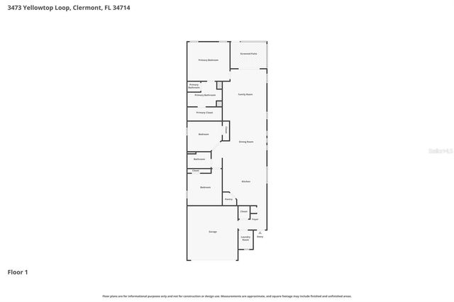 3473 YELLOWTOP LOOP, Clermont, FL 34714