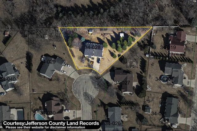 1163 Gruennert Court, Jefferson, WI 53549