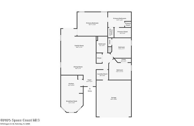 1076 Dugan Circle SE, Palm Bay, FL 32909