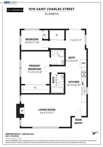 1519 Saint Charles St, Alameda, CA 94501