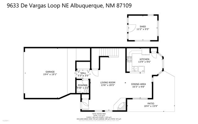 9633 De Vargas Loop NE, Albuquerque, NM 87109