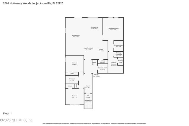 2060 NOTTOWAY WOODS Lane, Jacksonville, FL 32220