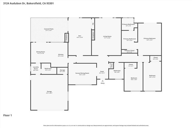 3124 Audubon, Bakersfield, CA 93301