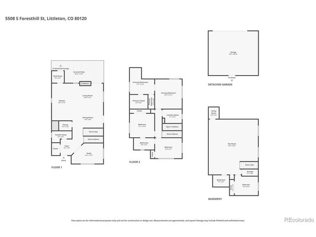 5508 S Foresthill St, Littleton, CO 80120