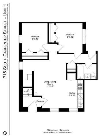 1715 S Carpenter Street 1, Chicago, IL 60608