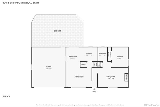 3045 S Beeler Street, Denver, CO 80231