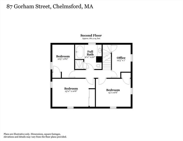 87 Gorham Street, Chelmsford, MA 01824