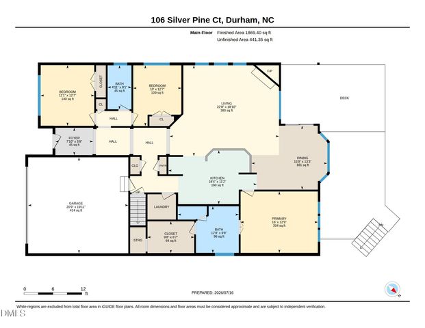 106 Silver Pine Court, Durham, NC 27713