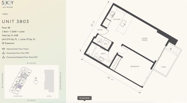 1388 Kapiolani Boulevard 3803, Honolulu, HI 96814