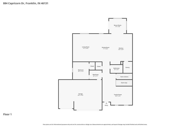 884 Capricorn Drive, Franklin, IN 46131