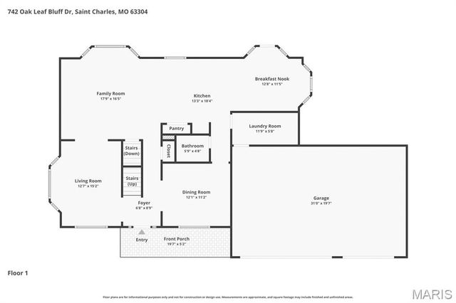 742 Oak Leaf Bluff Drive, St Charles, MO 63304