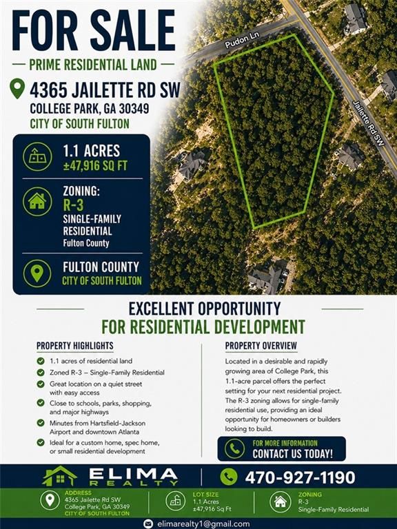4365 JAILETTE RD, South Fulton, GA 30349
