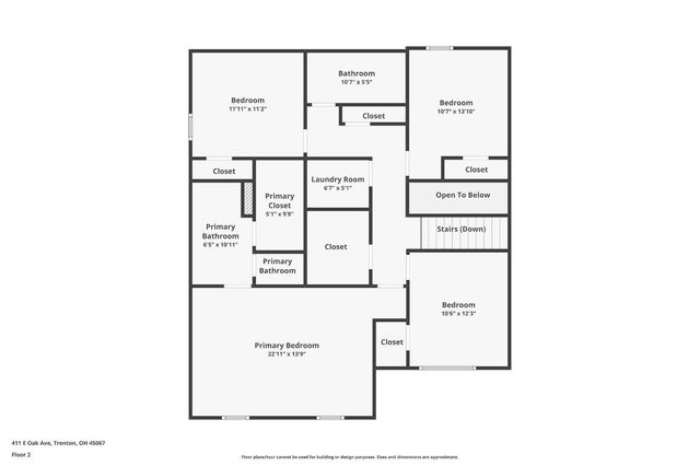 411 E Oak Avenue, Trenton, OH 45067