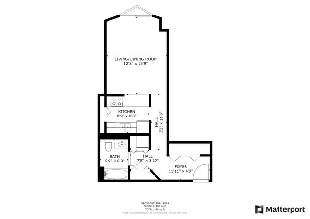 400 N Lasalle Drive 3406, Chicago, IL 60654