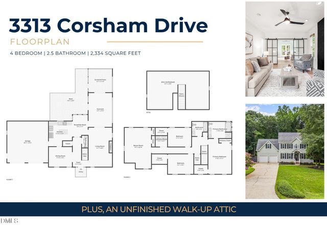 3313 Corsham Drive, Apex, NC 27539