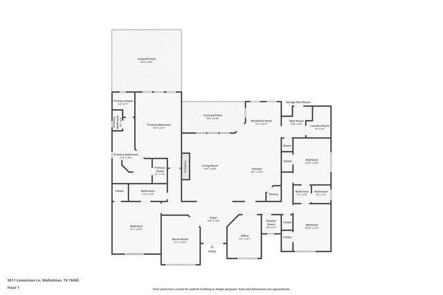 5811 Limestone Lane, Midlothian, TX 76065