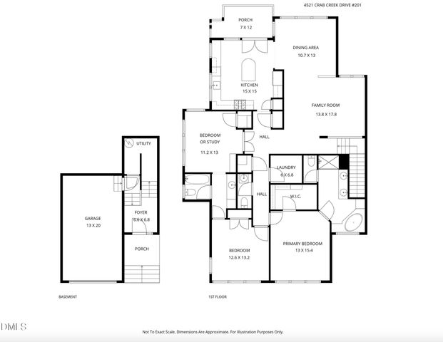 4521 Crab Creek Drive 201, Raleigh, NC 27612