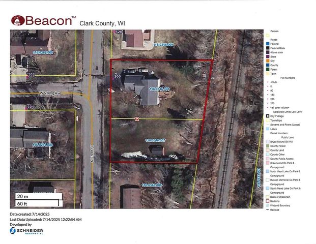 500 N FRONT STREET, Dorchester, WI 54425