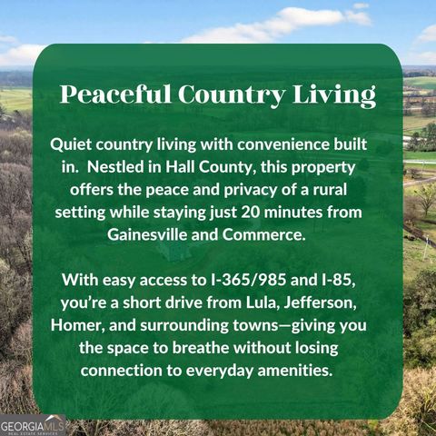 155 McClure Road, Gillsville, GA 30543