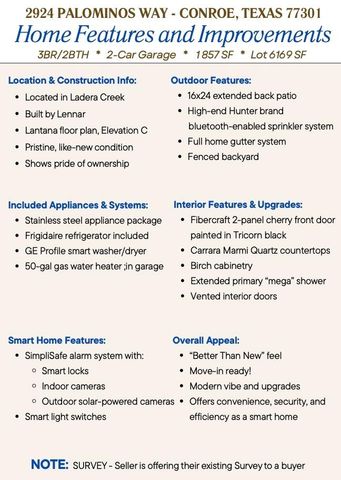 2924 Palominos Way, Conroe, TX 77301