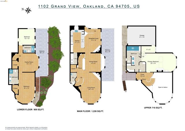 1102 Grand View Drive, Berkeley, CA 94705