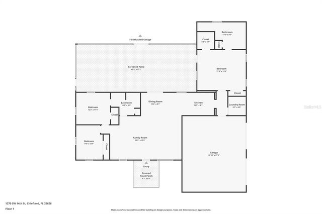 1270 SW 14TH STREET, Chiefland, FL 32626