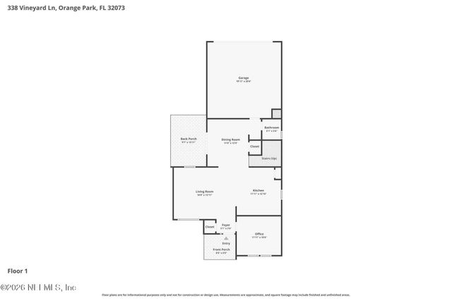 338 VINEYARD Lane, Orange Park, FL 32073