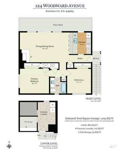 122-124 Woodward Ave, Sausalito, CA 94965