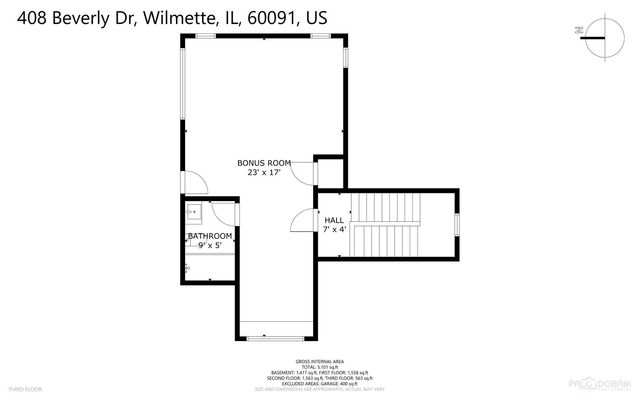 408 Beverly Drive, Wilmette, IL 60091