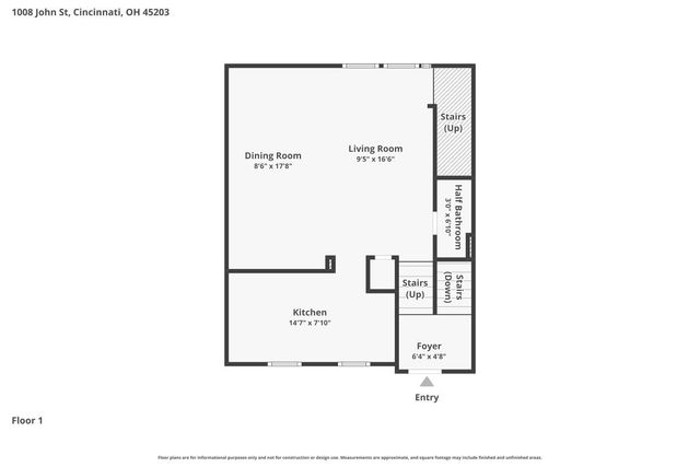 1008 John Street, Cincinnati, OH 45203