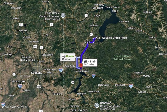 1142 Salee Creek RD, Bayview, ID 83803