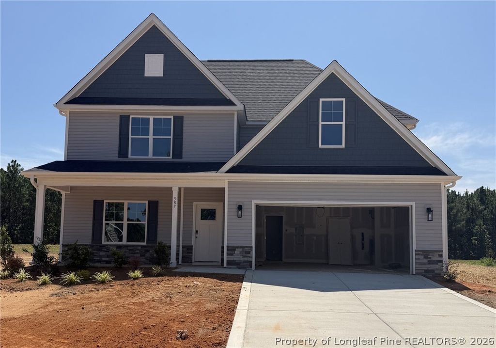 387 Thorntons Creek Drive, Erwin, NC 28339 — exterior