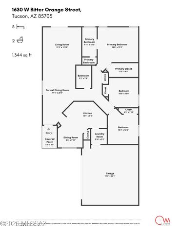 1630 W Bitter Orange Street, Tucson, AZ 85705