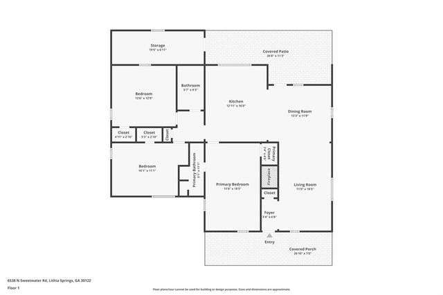 6538 N Sweetwater Road, Lithia Springs, GA 30122