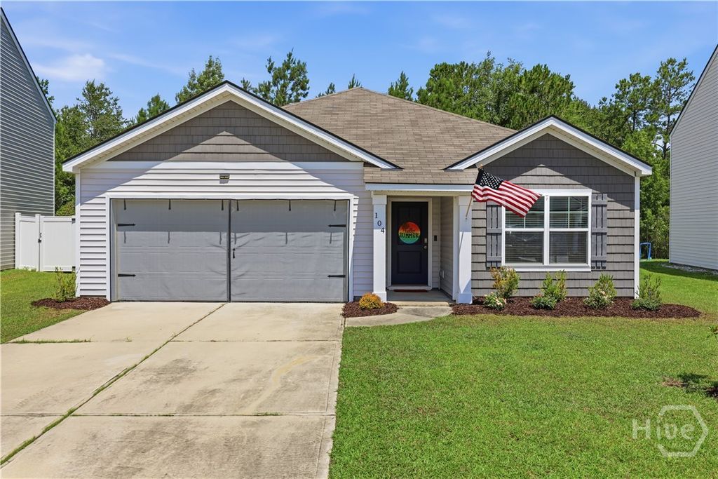 Image 1 of property listing at 104 Cotton Bluff Court, Guyton, GA 31312