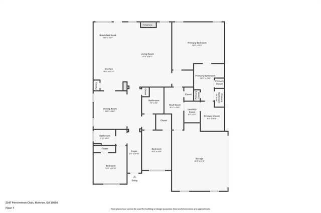 2347 Persimmon Chase, Monroe, GA 30656