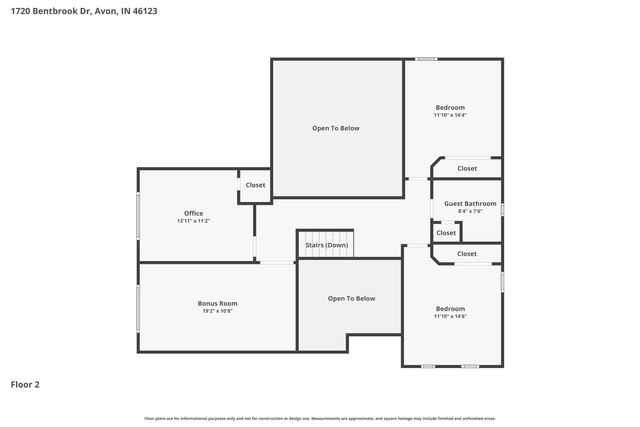 1720 Bentbrook Drive, Avon, IN 46123