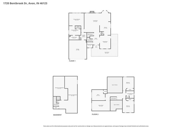 1720 Bentbrook Drive, Avon, IN 46123