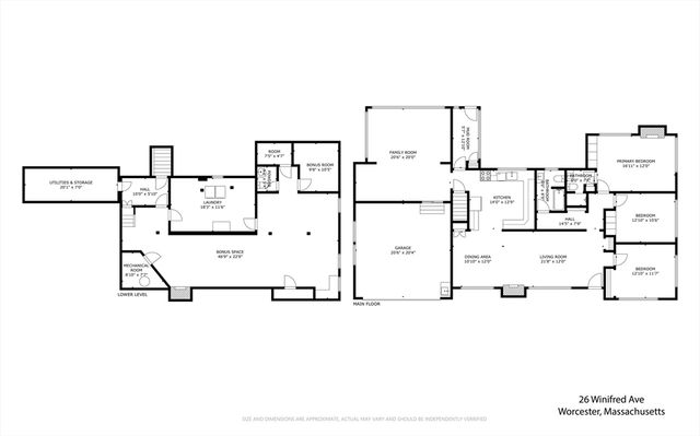 26 Winifred Ave, Worcester, MA 01602