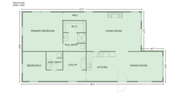 406 S BENTON Street, New Berlin, IL 62670