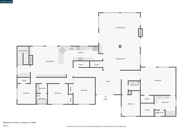 858 Mountain View Dr, Lafayette, CA 94549