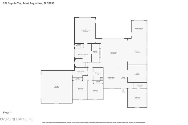 266 SOPHIA Terrace, St. Augustine, FL 32095