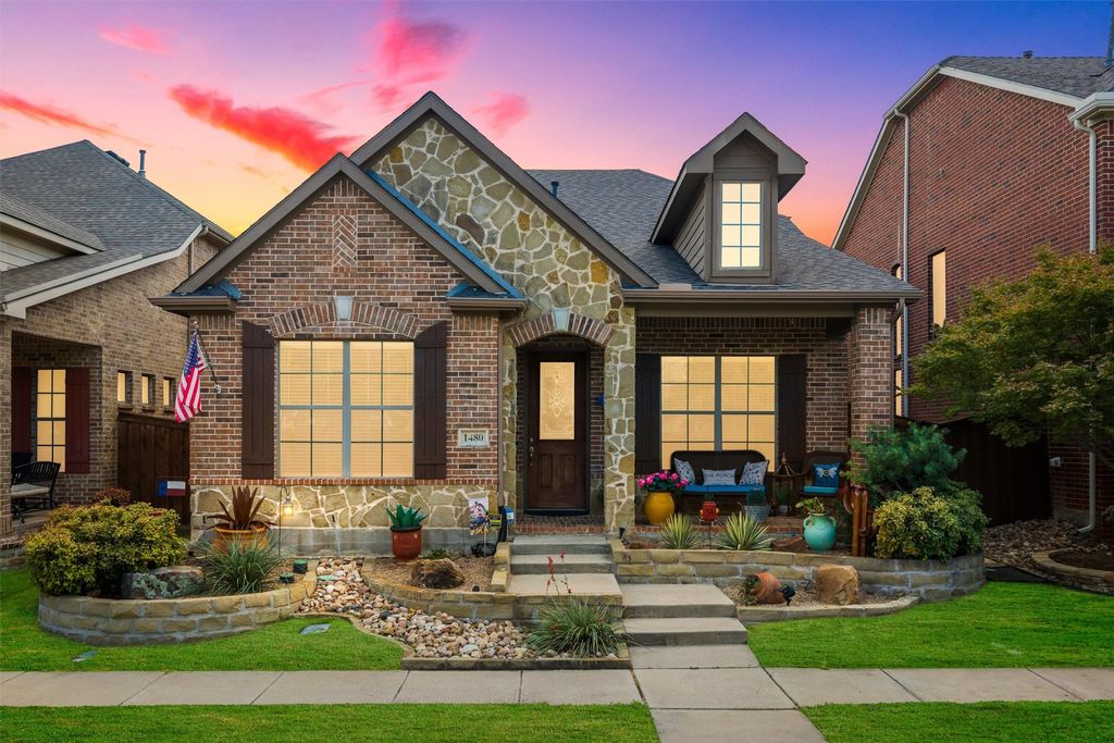 1480 Bristol Lane, Lewisville, TX 75077 — exterior