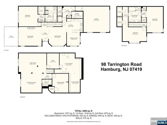 98 Tarrington Road, Hamburg, NJ 07419