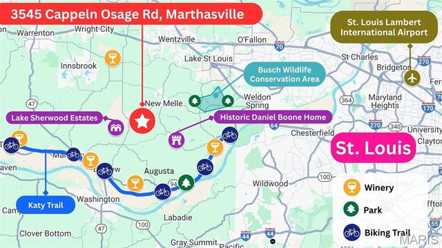 3545 Cappeln Osage Road, Marthasville, MO 63357