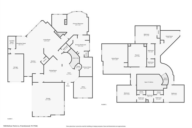 1038 Bolivar Point Lane, Friendswood, TX 77546