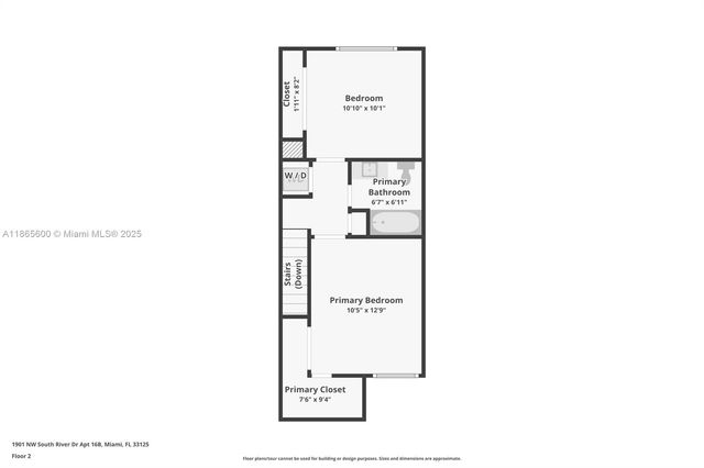 1901 NW S River Dr 16B, Miami, FL 33125