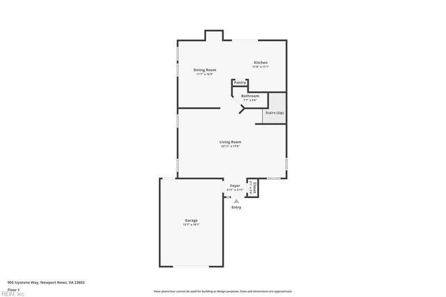 905 Ivystone WAY, Newport News, VA 23602