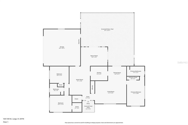 1531 HILL DRIVE, Largo, FL 33770