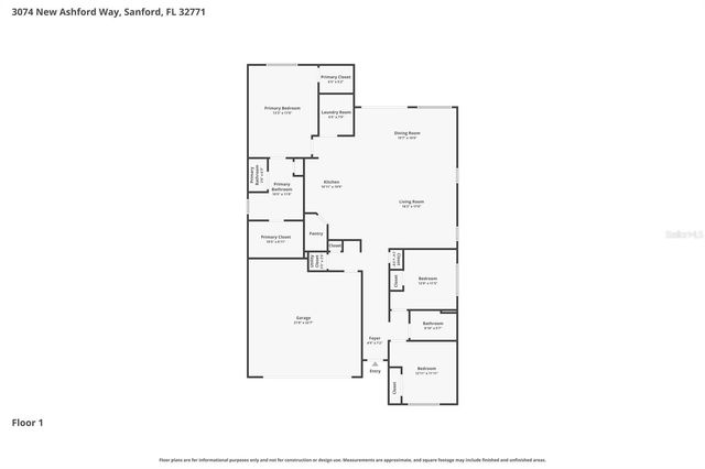 3074 NEW ASHFORD WAY, Sanford, FL 32771